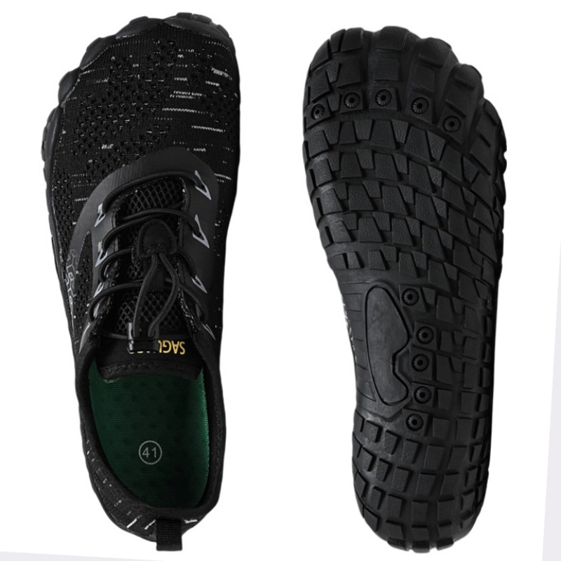 Wide Toe Box Running Sneakers - Heren Trail Loopschoenen Minimalistisch Op blote