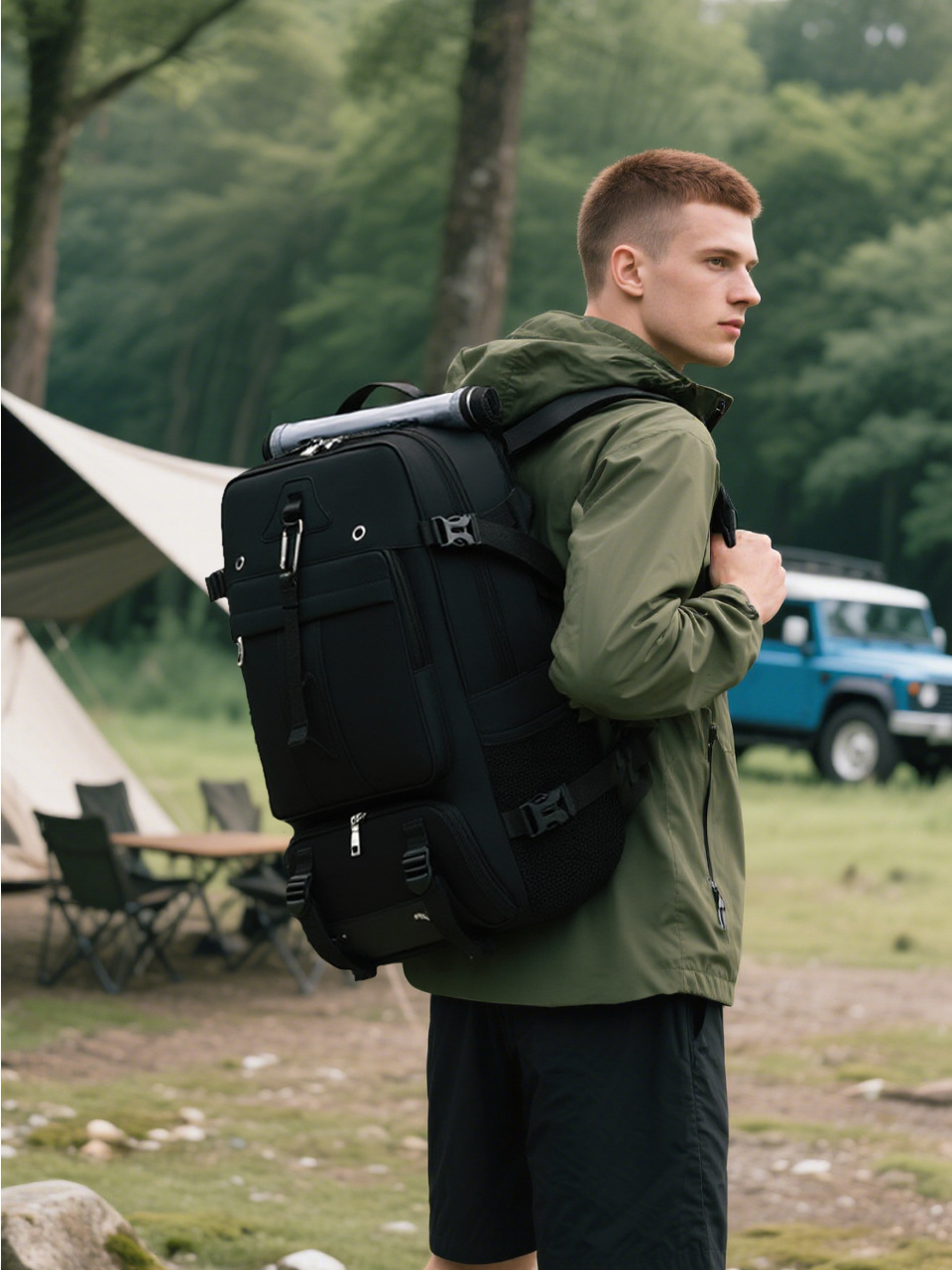 Men'S Shoes - 60L Grote Reistas Waterdichte Uitbreidbare Rugzak